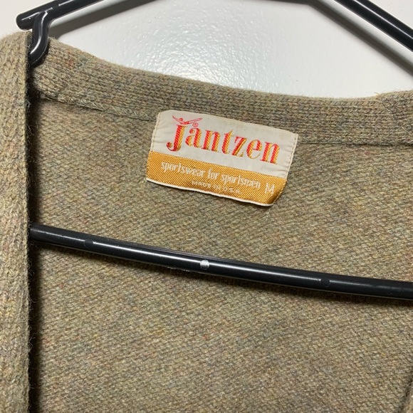 Vintage Army Green Cardigan - Kurt Cobain cardigan - Picture 2 of 3